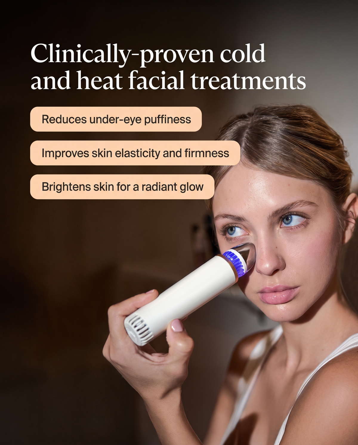 Hot & Cold Face Wand for Puffiness and Radiance